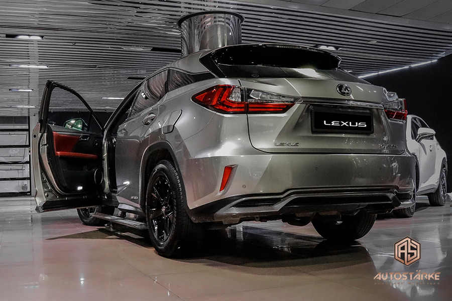 Electric side step running board for Lexus