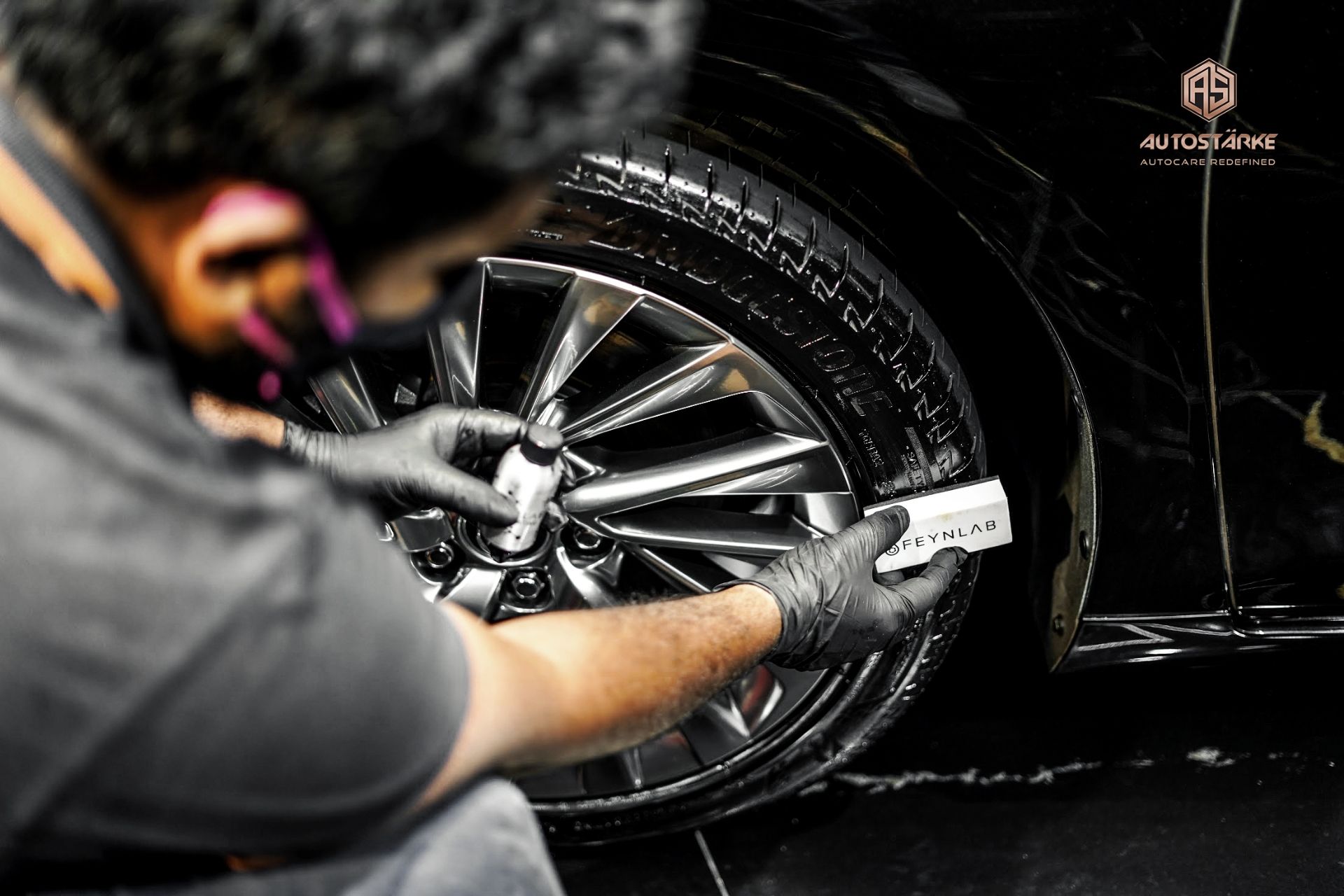Ceramic Coating applied on Sanju samson new vehicle Lexus