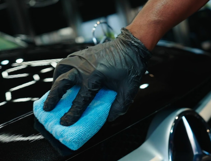 Mercedes C-Class ceramic coating treatment by Autostarke