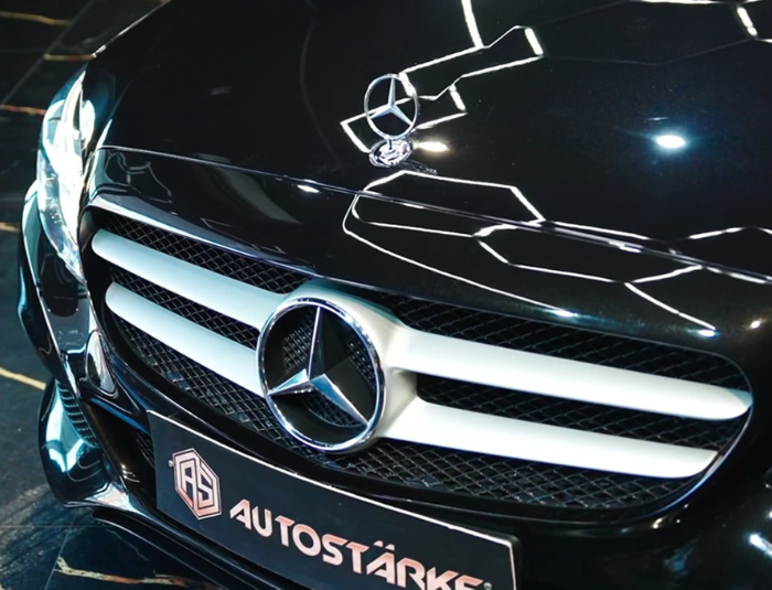 Mercedes-Benz C-Class premium detailing with FEYNLAB ceramic coating