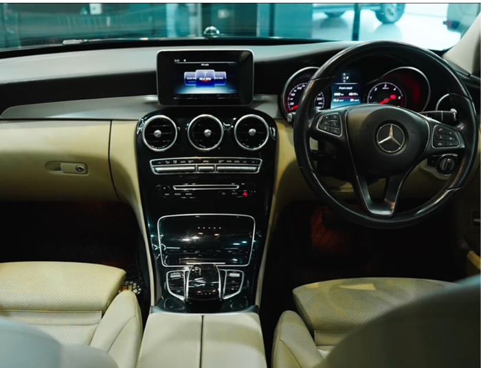 Mercedes-Benz C-Class FEYNLAB ceramic coating by Autostarke Kerala