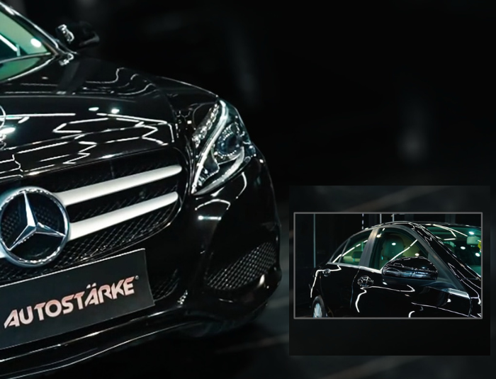 Mercedes-Benz C-Class transformed with FEYNLAB ceramic coating by Autostarke