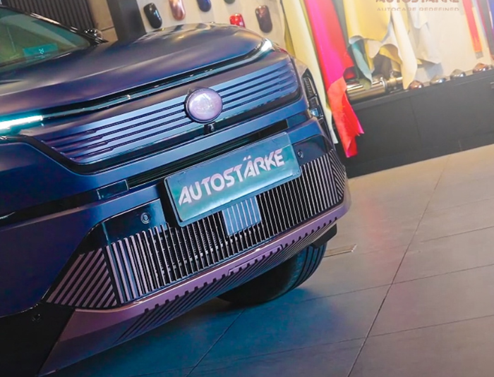 Tata Harrier matte PPF paint protection and rose-gold customization