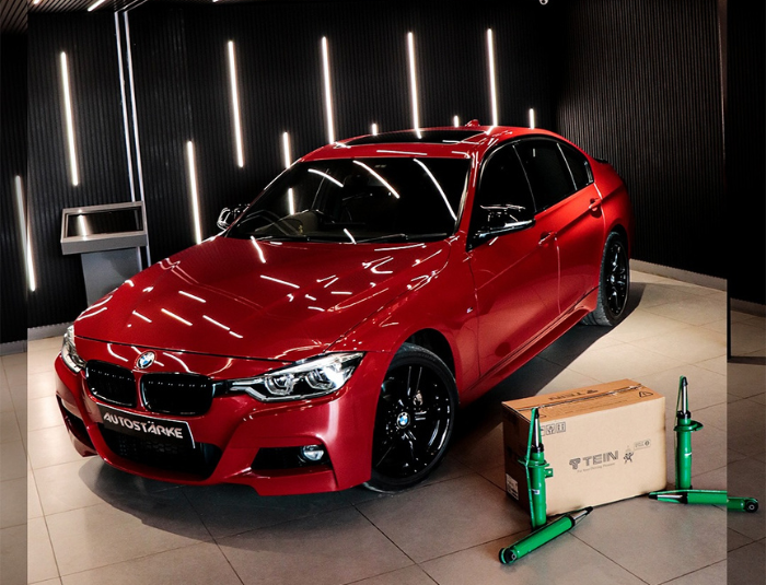 BMW 3 Series M Sport with TEIN suspension upgrade at Autostarke