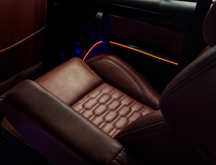 Ventilated seats installed in Mahindra Scorpio by Autostarke