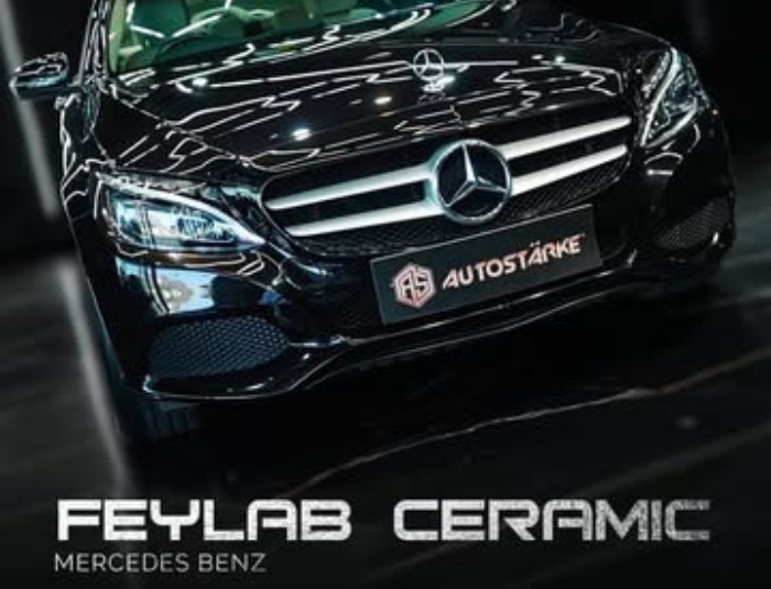 Mercedes-Benz C-Class with FEYNLAB ceramic coating by Autostarke
