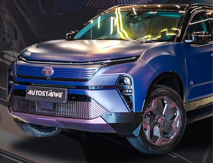 Tata Harrier glossy to matte conversion with matte PPF by Autostarke