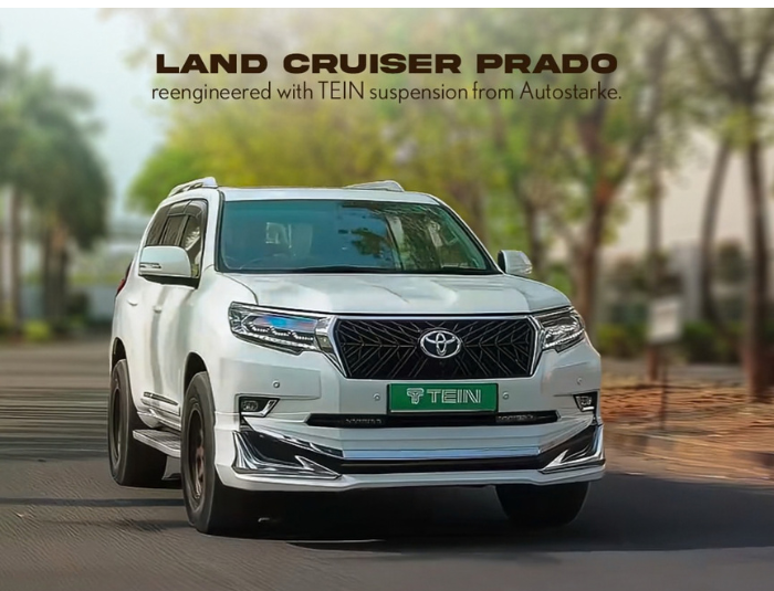 Land Cruiser Prado TEIN suspension upgrade by Autostarke